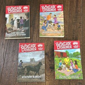 The Boxcar Children.  Books 1-4